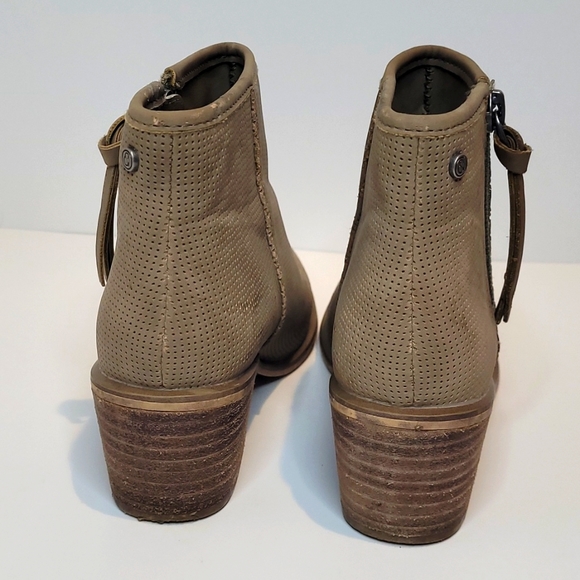 Treasure & Bond zip up ankle boots girls size 2M tan 22049699 - Picture 5 of 9